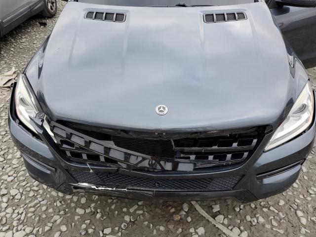 4JGDA5HB2CA064830 - 2012 MERCEDES-BENZ ML 350 4MATIC CHARCOAL photo 11