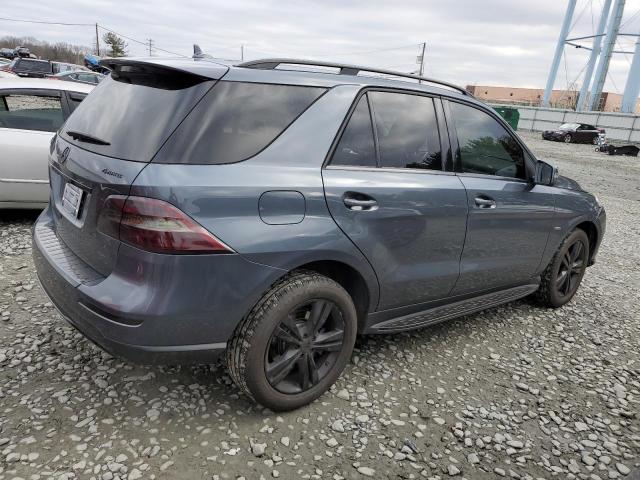4JGDA5HB2CA064830 - 2012 MERCEDES-BENZ ML 350 4MATIC CHARCOAL photo 3