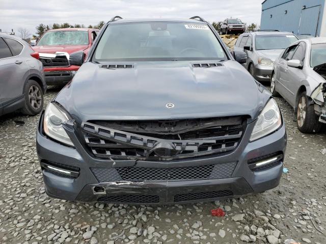 4JGDA5HB2CA064830 - 2012 MERCEDES-BENZ ML 350 4MATIC CHARCOAL photo 5