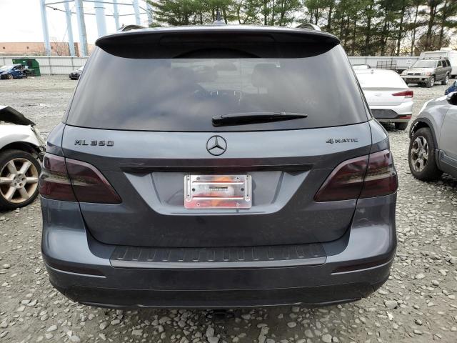 4JGDA5HB2CA064830 - 2012 MERCEDES-BENZ ML 350 4MATIC CHARCOAL photo 6