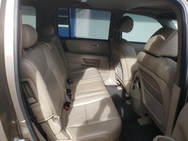 5FNYF3H50BB033183 - 2011 HONDA PILOT EXL TAN photo 11