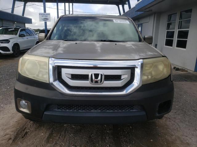 5FNYF3H50BB033183 - 2011 HONDA PILOT EXL TAN photo 5
