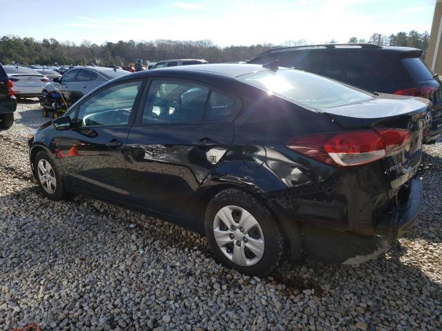 3KPFK4A74HE091347 - 2017 KIA FORTE LX BLACK photo 2