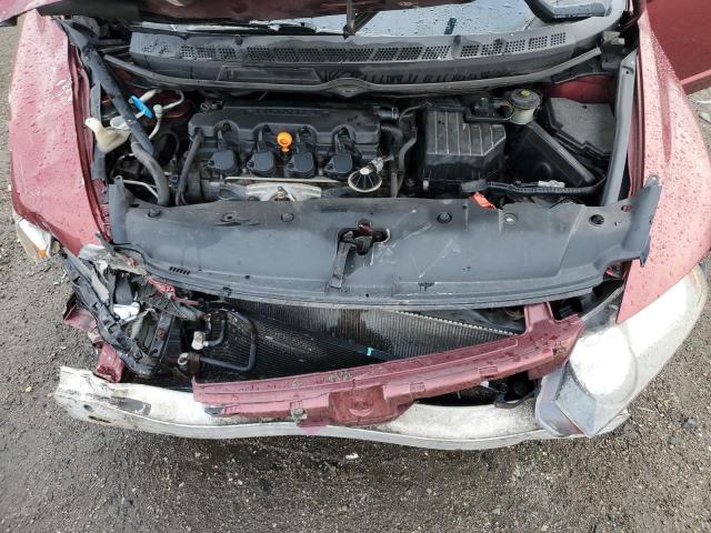 1HGFA16837L019484 - 2007 HONDA CIVIC EX RED photo 11