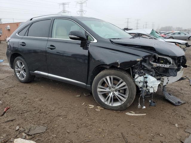 2T2BC1BA3FC007112 - 2015 LEXUS RX 450H BLACK photo 4