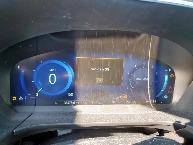 1FMCU9J93MUA15380 - 2021 FORD ESCAPE TITANIUM BLACK photo 9