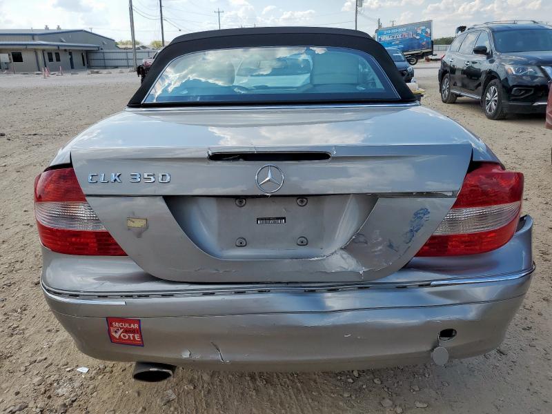 WDBTK56F68T089274 - 2008 MERCEDES-BENZ CLK 350 SILVER photo 6
