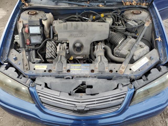 2G1WH52K359158739 - 2005 CHEVROLET IMPALA LS BLUE photo 11