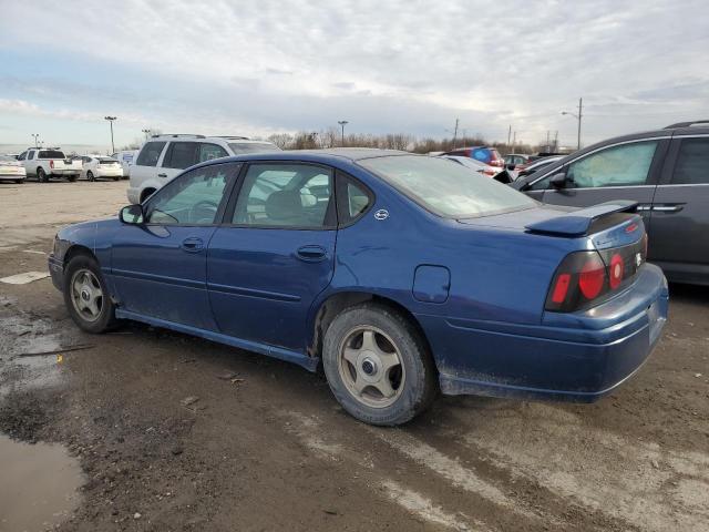 2G1WH52K359158739 - 2005 CHEVROLET IMPALA LS BLUE photo 2