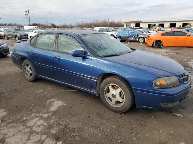 2G1WH52K359158739 - 2005 CHEVROLET IMPALA LS BLUE photo 4