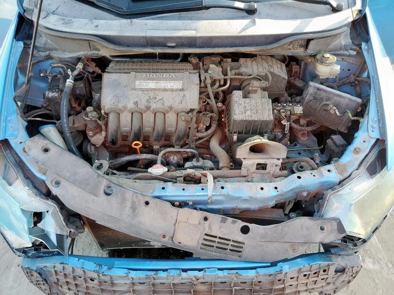 JHMZE2H70AS013132 - 2010 HONDA INSIGHT EX BLUE photo 11