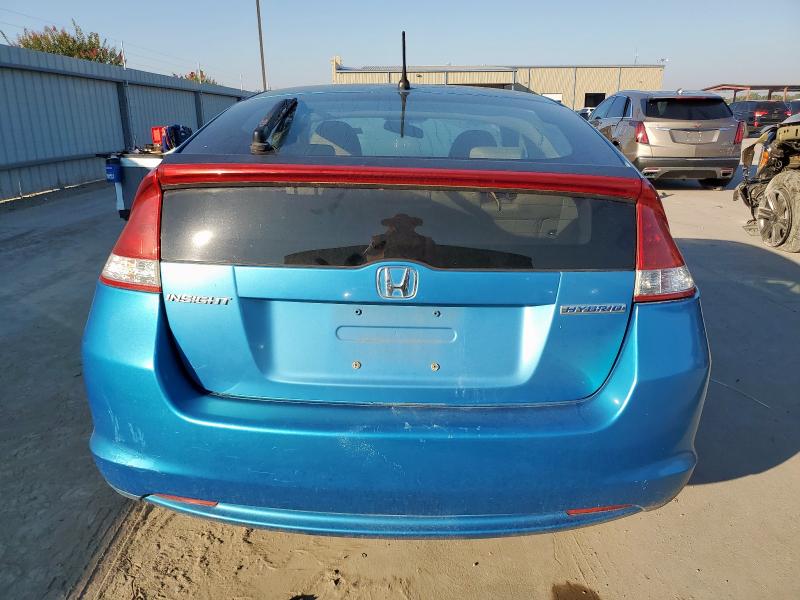 JHMZE2H70AS013132 - 2010 HONDA INSIGHT EX BLUE photo 6