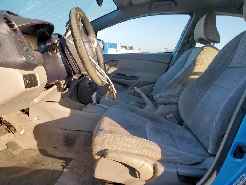JHMZE2H70AS013132 - 2010 HONDA INSIGHT EX BLUE photo 7