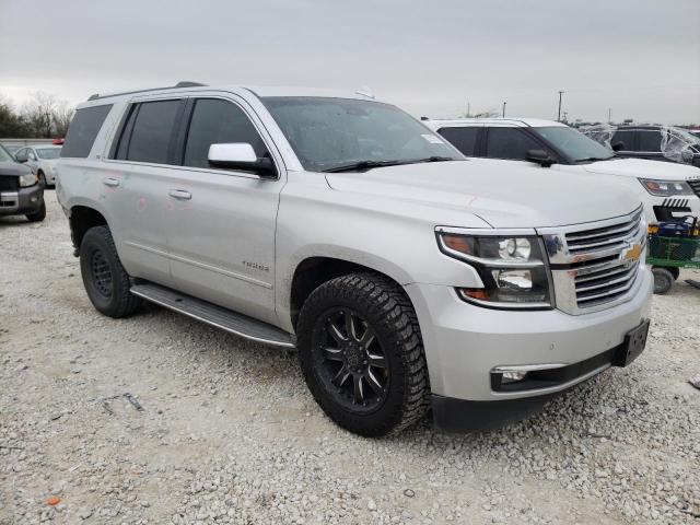 1GNSCCKC3FR747273 - 2015 CHEVROLET TAHOE C1500 LTZ SILVER photo 4