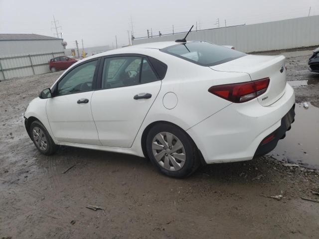 3KPA24AB3JE079369 - 2018 KIA RIO LX WHITE photo 2