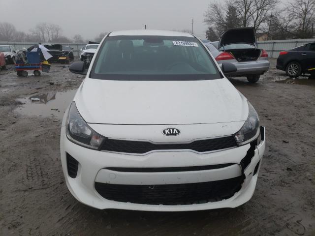 3KPA24AB3JE079369 - 2018 KIA RIO LX WHITE photo 5