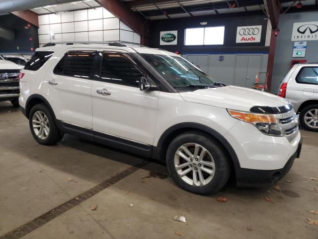 1FM5K8D86DGC13252 - 2013 FORD EXPLORER XLT WHITE photo 4