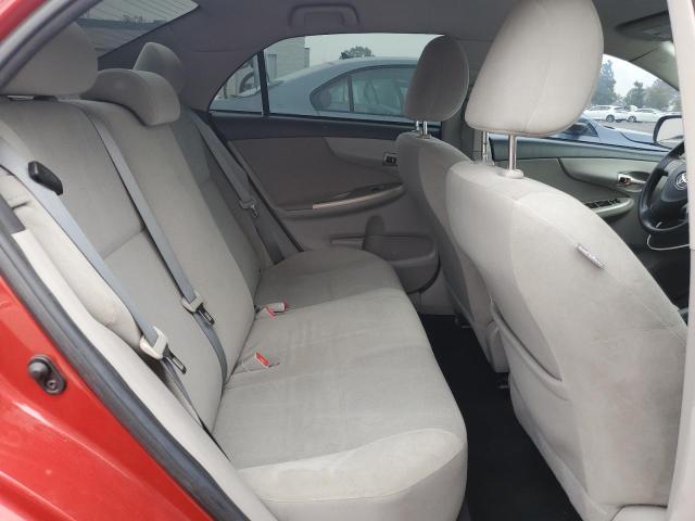 2T1BU4EE6CC881953 - 2012 TOYOTA COROLLA BASE წითელი ფოტო 10