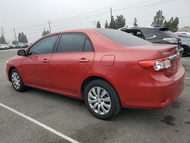 2T1BU4EE6CC881953 - 2012 TOYOTA COROLLA BASE წითელი ფოტო 2