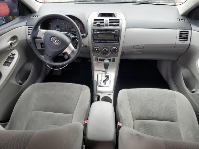 2T1BU4EE6CC881953 - 2012 TOYOTA COROLLA BASE წითელი ფოტო 8
