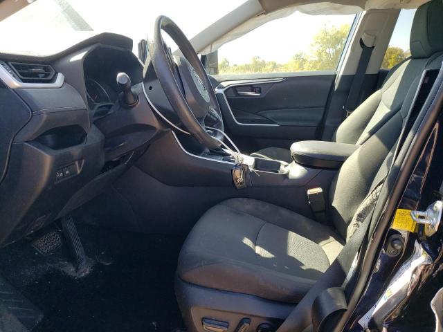 2T3P1RFV4MW218169 - 2021 TOYOTA RAV4 XLE ლურჯი ფოტო 7