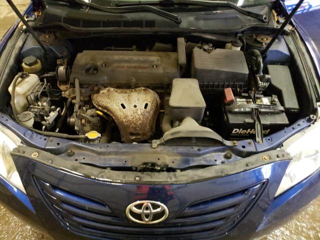 4T4BE46K89R138032 - 2009 TOYOTA CAMRY BASE BLUE photo 11