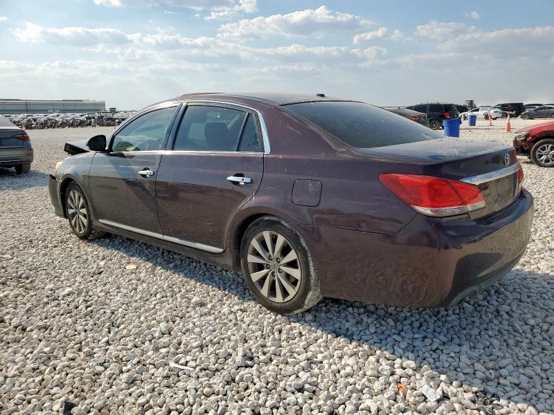 4T1BK3DB3BU408922 - 2011 TOYOTA AVALON BASE Բորդո լուսանկար 2