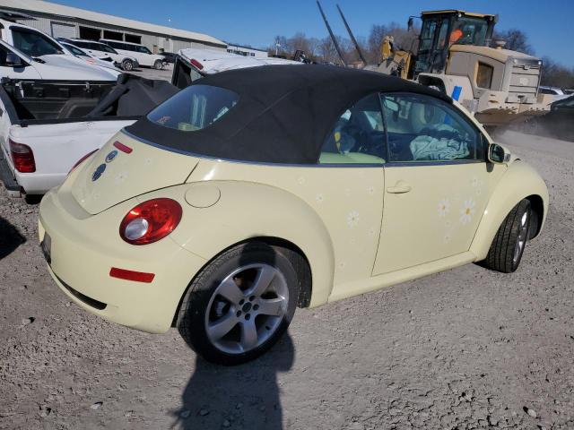 3VWSF31YX6M312245 - 2006 VOLKSWAGEN NEW BEETLE CONVERTIBLE OPTION PACKAGE 2 YELLOW photo 3