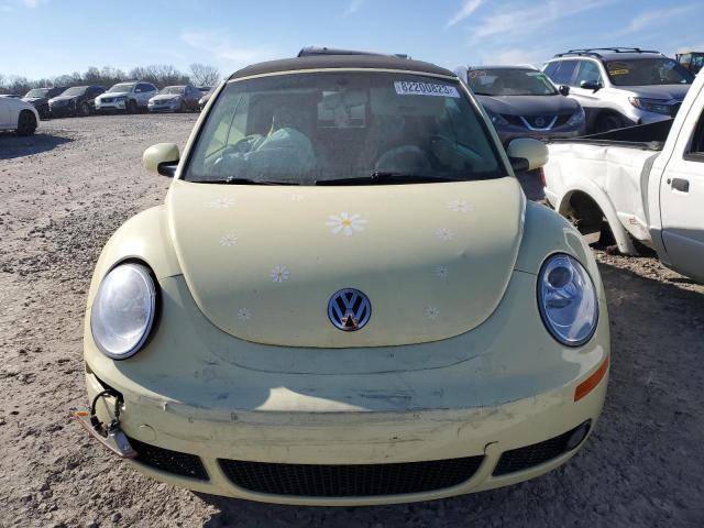 3VWSF31YX6M312245 - 2006 VOLKSWAGEN NEW BEETLE CONVERTIBLE OPTION PACKAGE 2 YELLOW photo 5