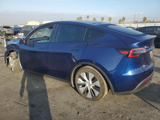 7SAYGAEE8RF054723 - 2024 TESLA MODEL Y أزرق صورة 2