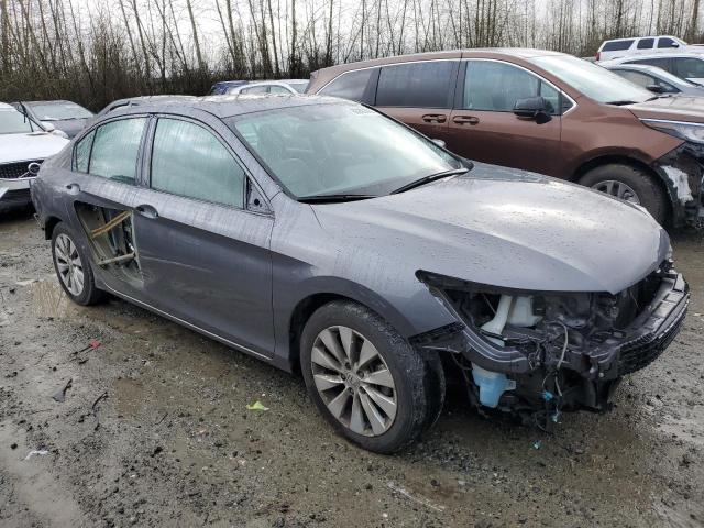 1HGCR2F84EA123864 - 2014 HONDA ACCORD EXL GRAY photo 4