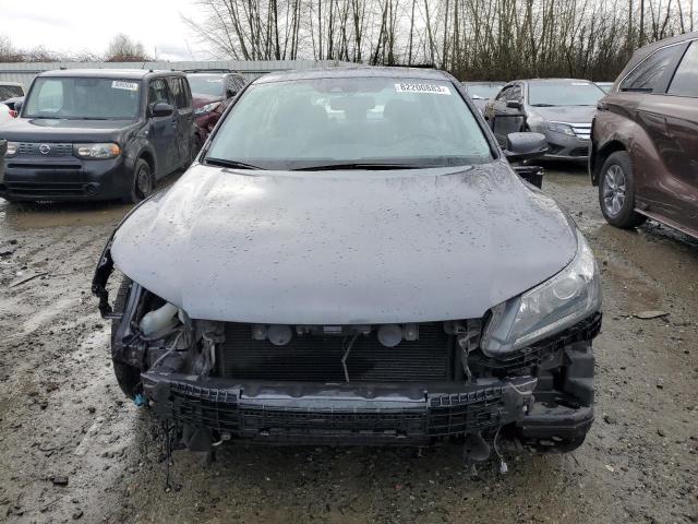 1HGCR2F84EA123864 - 2014 HONDA ACCORD EXL GRAY photo 5