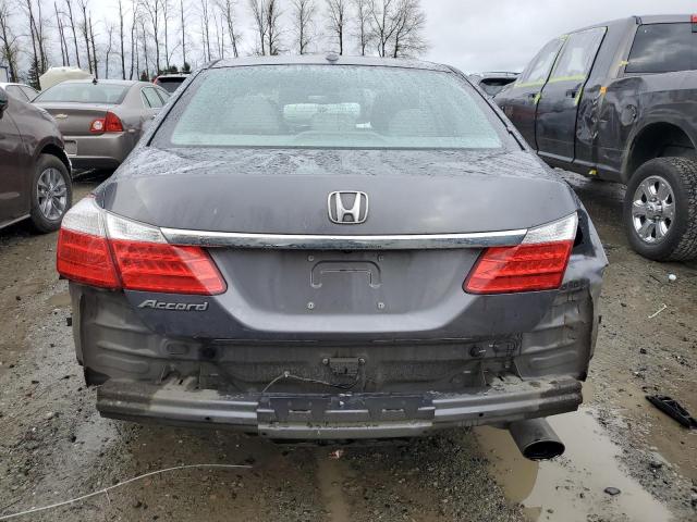 1HGCR2F84EA123864 - 2014 HONDA ACCORD EXL GRAY photo 6