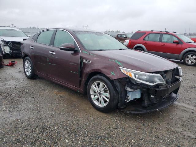 5XXGT4L37JG220657 - 2018 KIA OPTIMA LX BURGUNDY photo 4