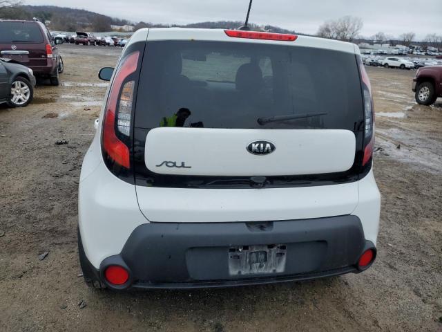 KNDJP3A5XE7081096 - 2014 KIA SOUL + WHITE photo 6