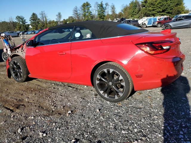 W04WJ3N54HG075620 - 2017 BUICK CASCADA SPORT TOURING RED photo 2