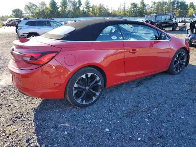 W04WJ3N54HG075620 - 2017 BUICK CASCADA SPORT TOURING RED photo 3