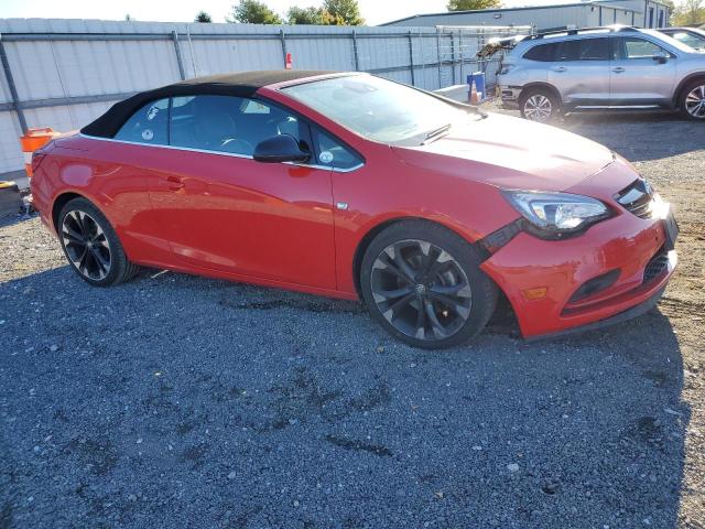 W04WJ3N54HG075620 - 2017 BUICK CASCADA SPORT TOURING RED photo 4