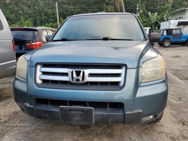 5FNYF285X7B027568 - 2007 HONDA PILOT EXL TEAL photo 5