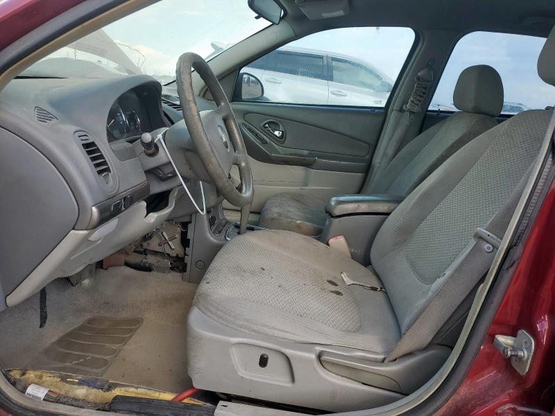 1G1ZS58FX7F114238 - 2007 CHEVROLET MALIBU LS მუქწითელი ფოტო 7