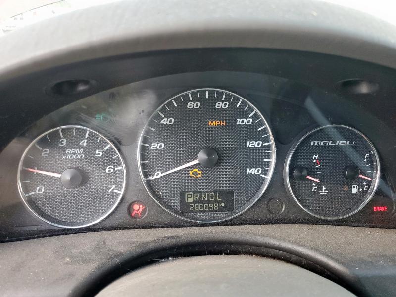 1G1ZS58FX7F114238 - 2007 CHEVROLET MALIBU LS მუქწითელი ფოტო 9