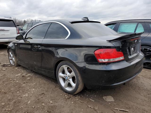 WBAUP73589VK75237 - 2009 BMW 128 I BLACK photo 2