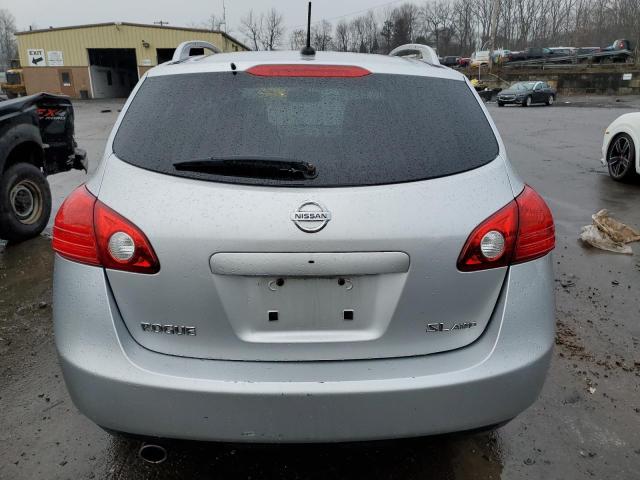 JN8AS58V78W146484 - 2008 NISSAN ROGUE S SILVER photo 6