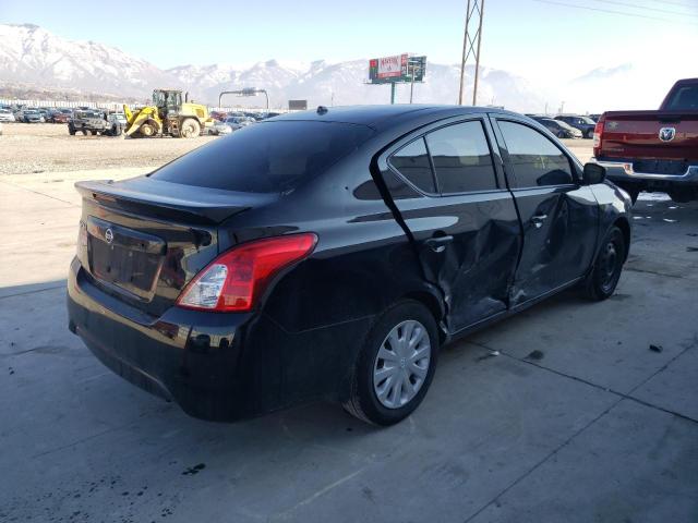 3N1CN7AP6HL869058 - 2017 NISSAN VERSA S BLACK photo 3