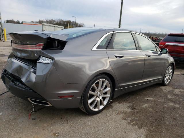 3LN6L2GK7ER833320 - 2014 LINCOLN MKZ CHARCOAL photo 3