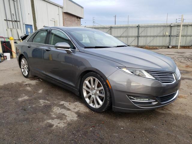 3LN6L2GK7ER833320 - 2014 LINCOLN MKZ CHARCOAL photo 4