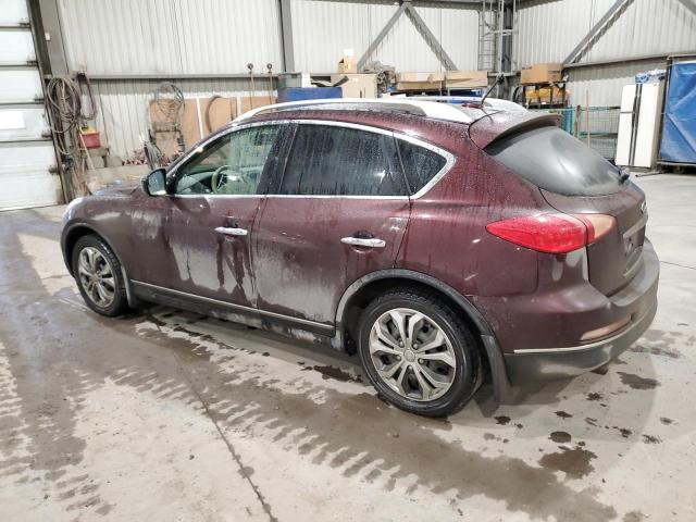 JN1AJ0HR1CM452334 - 2012 INFINITI EX35 BASE Բորդո լուսանկար 2