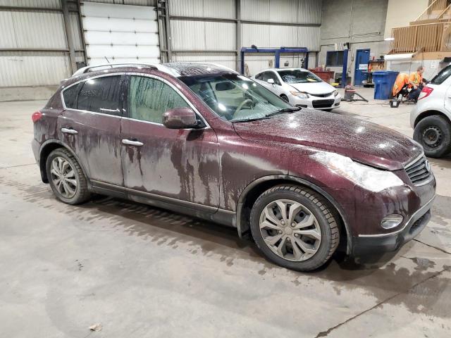 JN1AJ0HR1CM452334 - 2012 INFINITI EX35 BASE Բորդո լուսանկար 4
