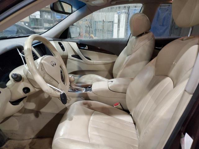JN1AJ0HR1CM452334 - 2012 INFINITI EX35 BASE Բորդո լուսանկար 7