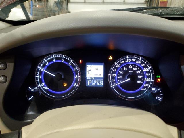 JN1AJ0HR1CM452334 - 2012 INFINITI EX35 BASE Բորդո լուսանկար 9